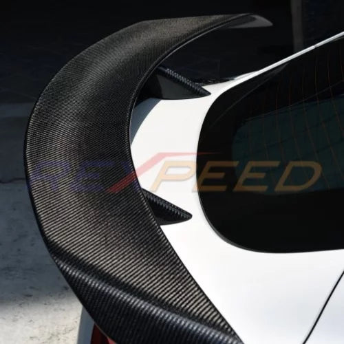 Rexpeed V3 Carbon Fiber Rear Wing, MKV Supra GR