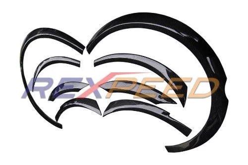 Rexpeed MKV Supra GR V2 Carbon Fiber Fender Trim Kit