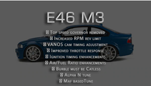 Load image into Gallery viewer, PERFORMANCE TUNE FOR E46 M3 Bm3 Bootmod3 tune