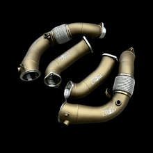 Load image into Gallery viewer, BMW X5M | X6M (F95/F96) Catless Downpipes 2022+