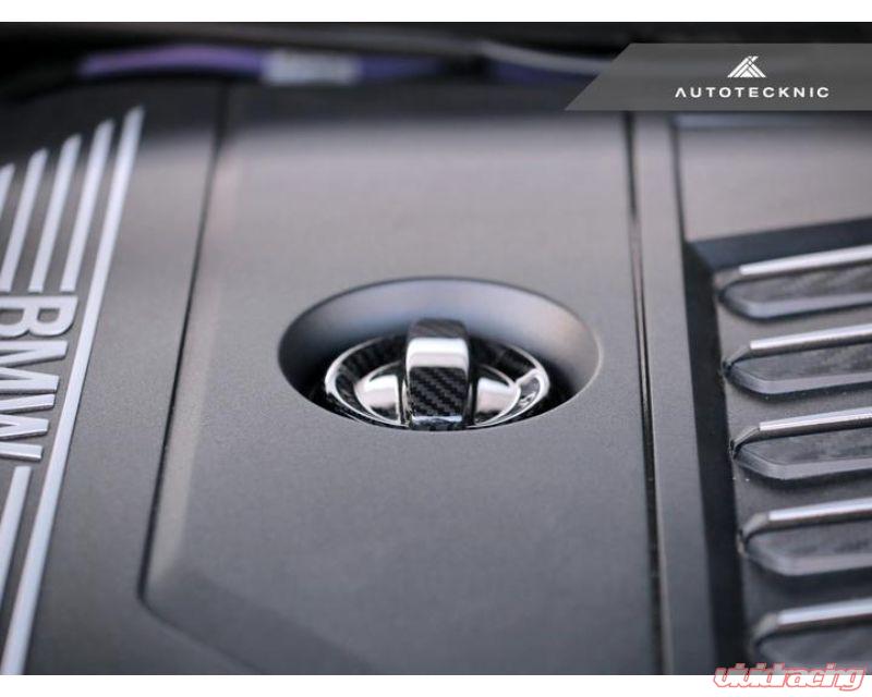 Auto Tecknic Dry Carbon Competition Oil Cap Cover BMW G80 M3 | G 82/83 M4 2020-2022