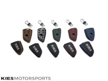 Load image into Gallery viewer, Kies Motorsports Real Leather G Series BMW (Also Supra) Key Protector Keychain (New Design)