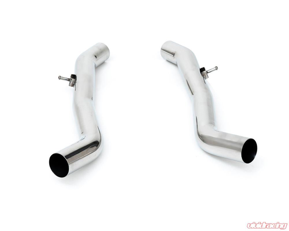 ARMYTRIX Stainless Steel Valvetronic Catback Exhaust System Quad Chrome Silver Tips BMW M3 G80 | M4 G82 2020+