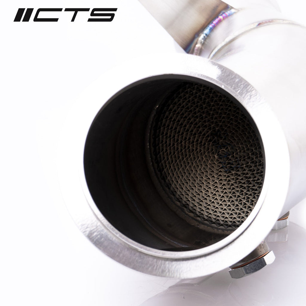 CTS Turbo 4" High-flow CAT BMW N55 (Electric Wastegate)