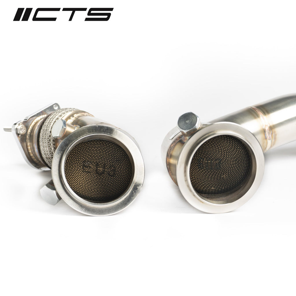 CTS Turbo 3" Stainless Steel High-Flow CATS BMW S55 F80 F82 F87 M3/M4/M2 Competition