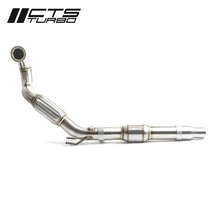 Load image into Gallery viewer, CTS Turbo MK6/MK7 Jetta SE 1.4T, MK7 Golf 1.4TSI 3&quot; Downpipe with HIGH-FLOW CAT for EA211 engines MQB
