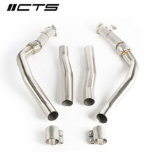 Load image into Gallery viewer, CTS TURBO C8 AUDI RS6/RS7 4.0T MID PIPES/RESONATOR DELETE