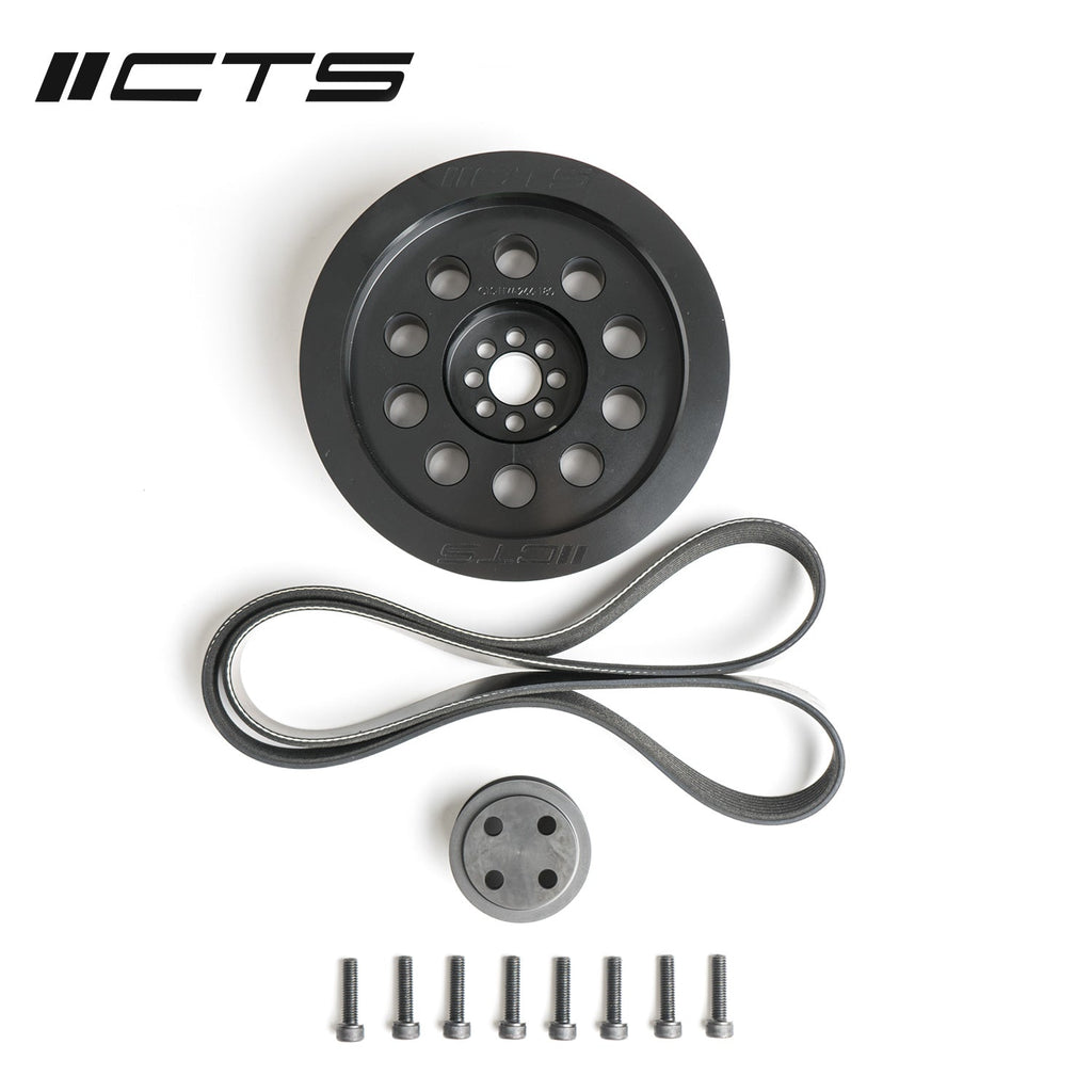 CTS Turbo 3.0T V6 Dual Pulley Upgrade Kit (bolt-on, 180mm)