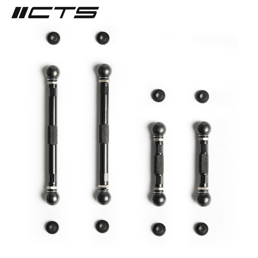 CTS Turbo Adjustable Lowering Links AUDI C8 A6/A7/S6/S7/RS6/RS7 with Air Suspension