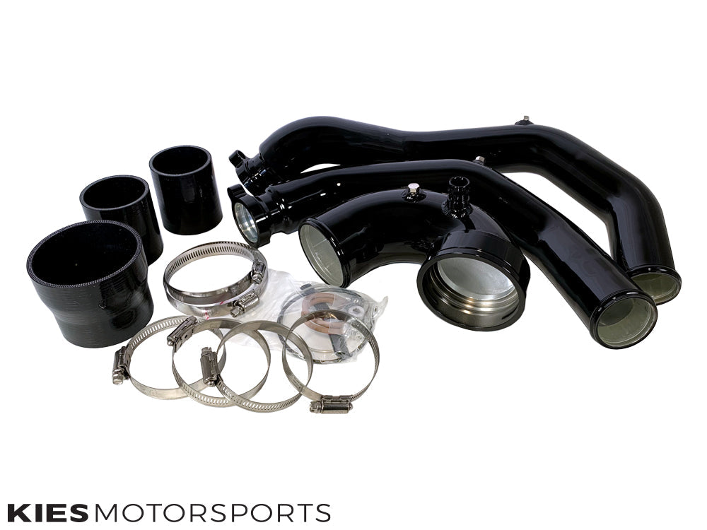 Kies Motorsports F8X M2C/M3/M4 S55 Charge Pipe + Boost Pipe (J-Pipe)