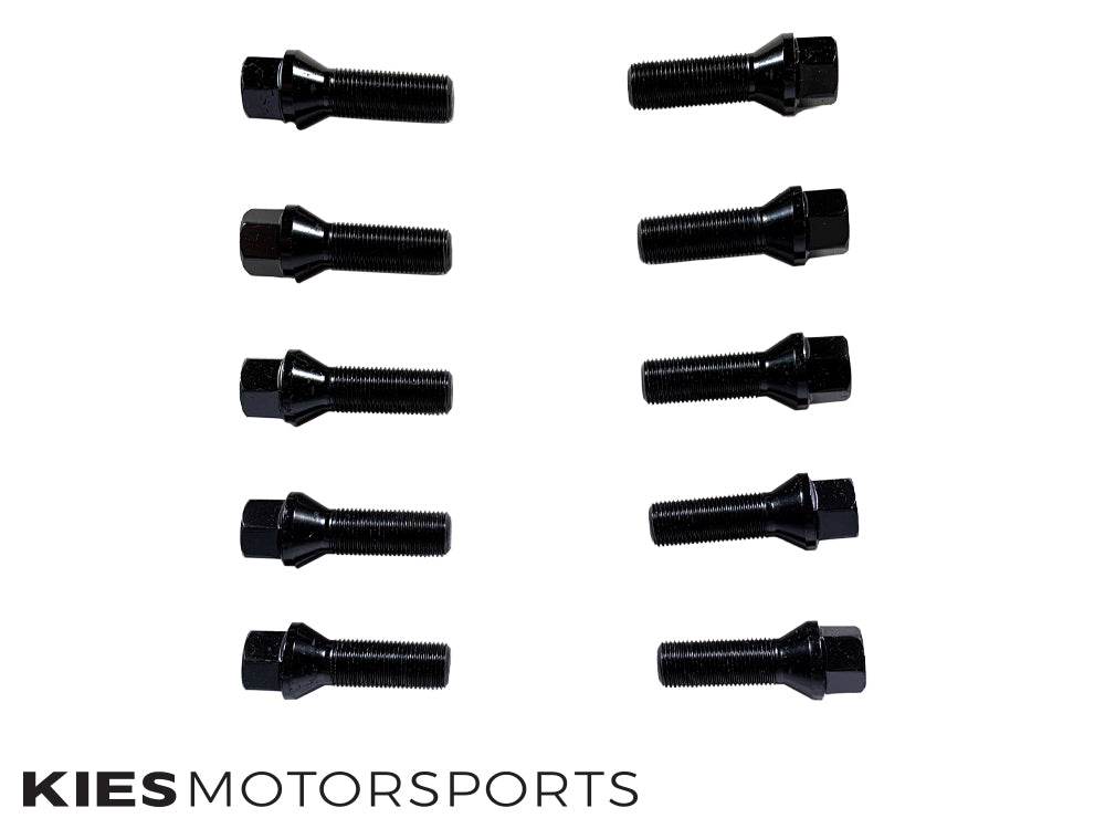 Kies Motorsports (F Series) BMW Wheel Spacers 5 x 120 Black Finish