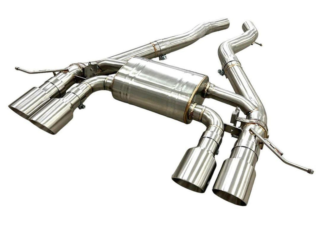MAD BMW M3 M4 G8x S58 Axle Back Exhaust g80 g82