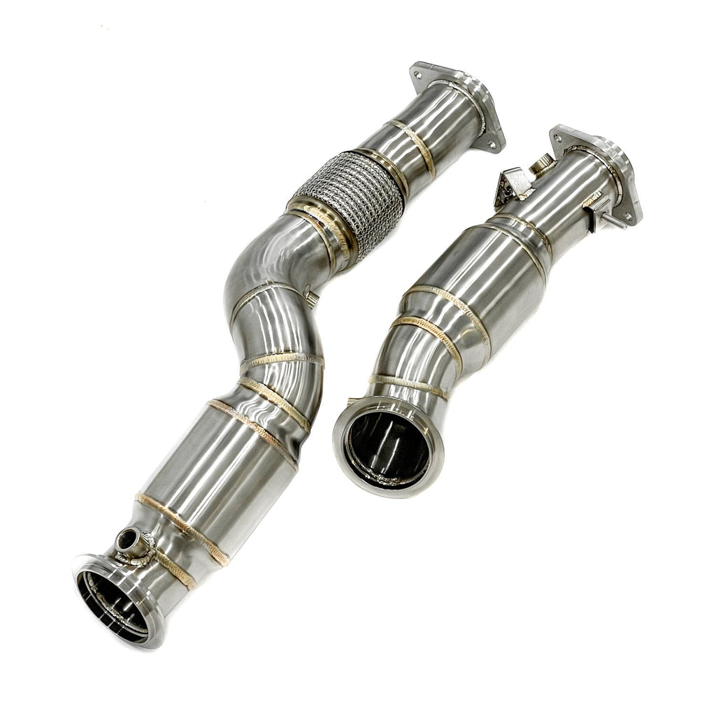 G80 G82 M3 M4 CATLESS DOWNPIPES