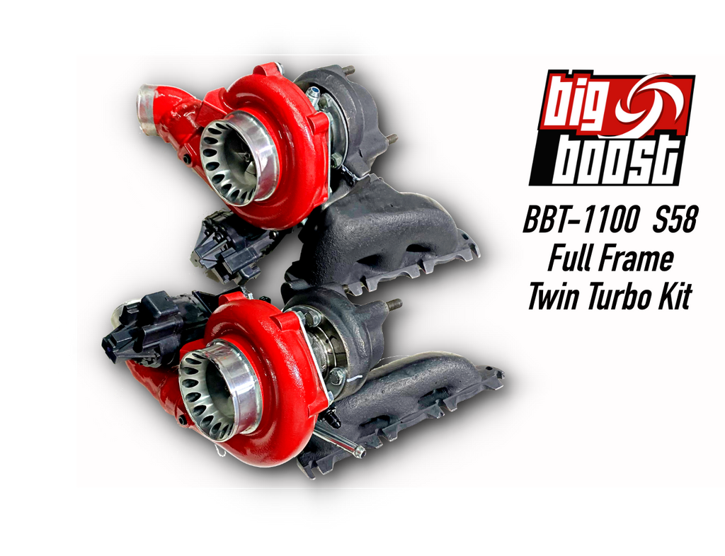 BigBoost S58 Full Frame Twin Turbo Kit BBT1000