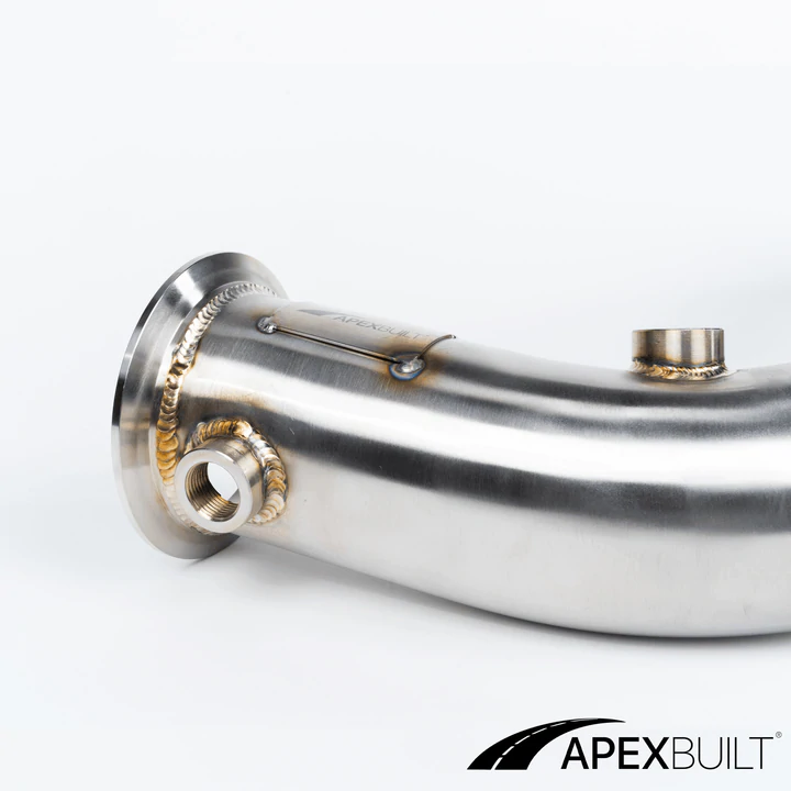APEXBUILT® BMW F-CHASSIS N63TU CATLESS RACE DOWNPIPES