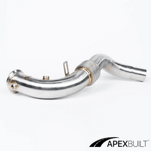 Load image into Gallery viewer, APEXBUILT® BMW F-CHASSIS N63TU CATLESS RACE DOWNPIPES