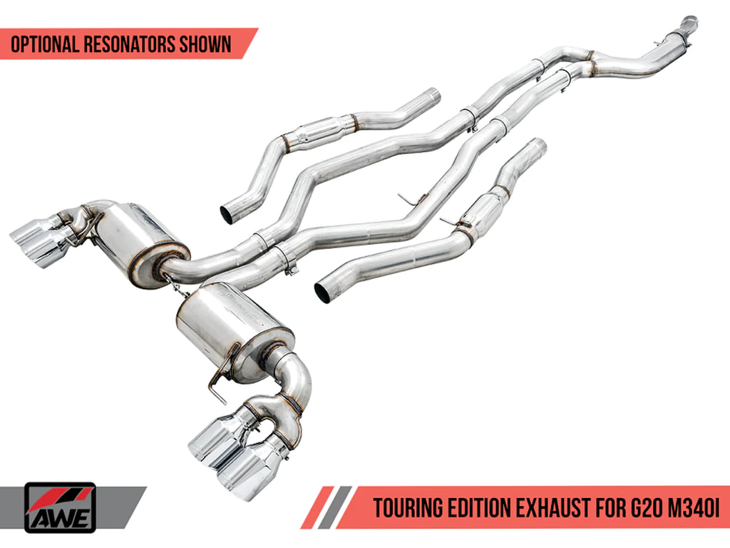 AWE TRACK EDITION EXHAUST FOR THE BMW G2X M340I M440
