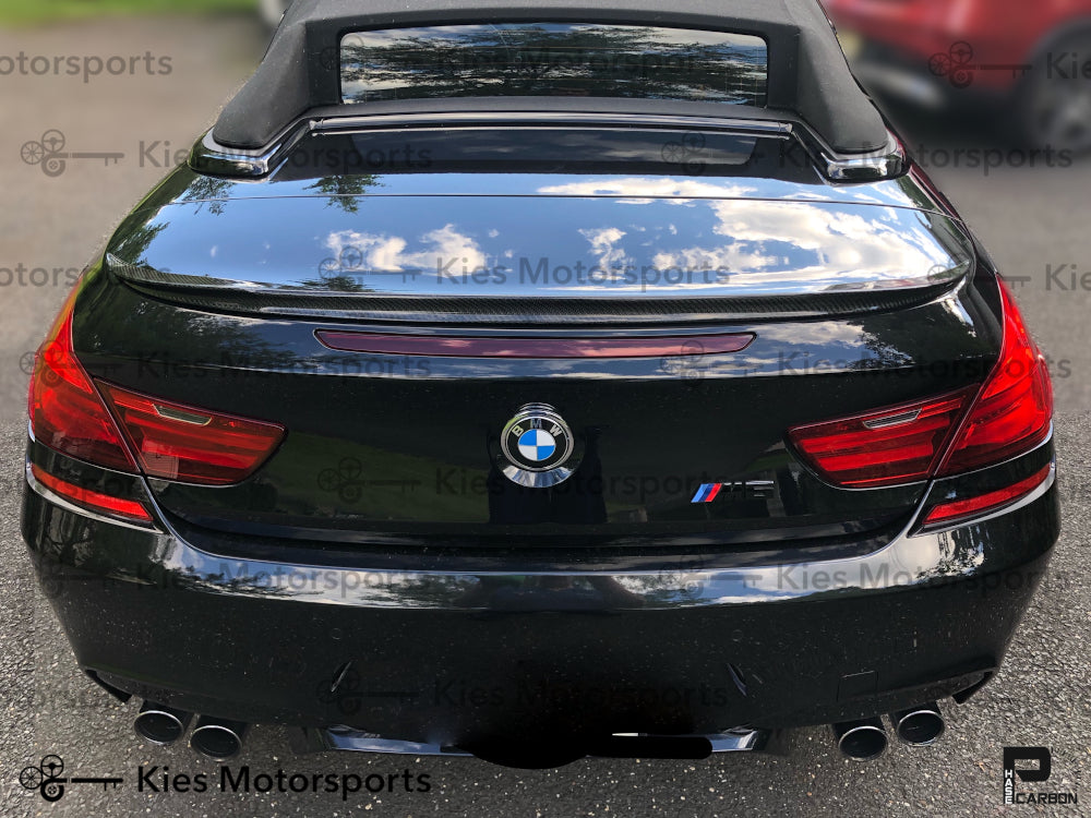 2011-2018 BMW M6 (F12 / F13) VSX Carbon Fiber Trunk Spoiler