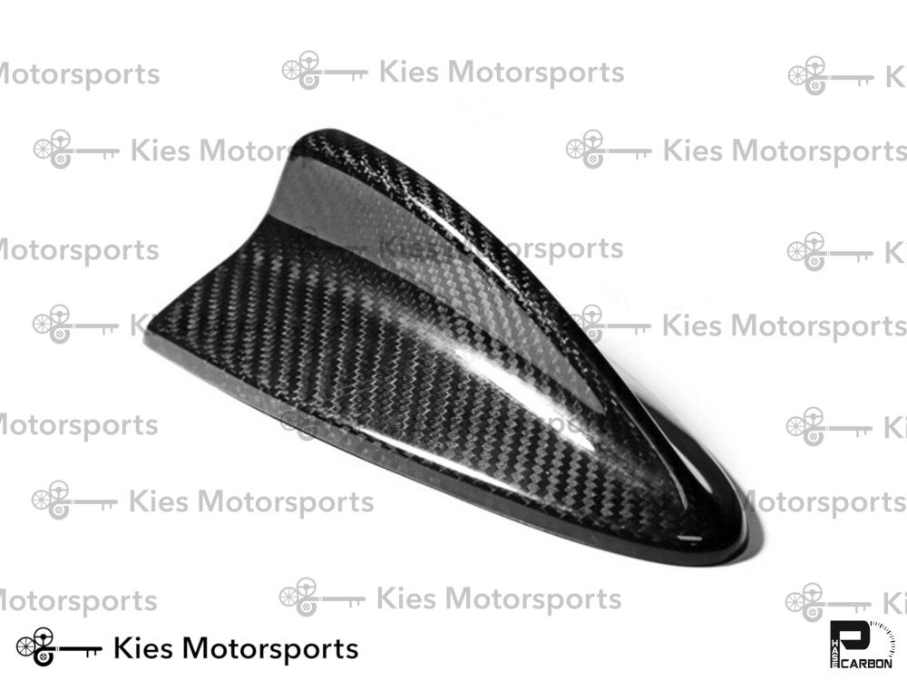 BMW E46 / E90 / E92 Carbon Fiber Shark Fin Overlay - Kies Motorsports