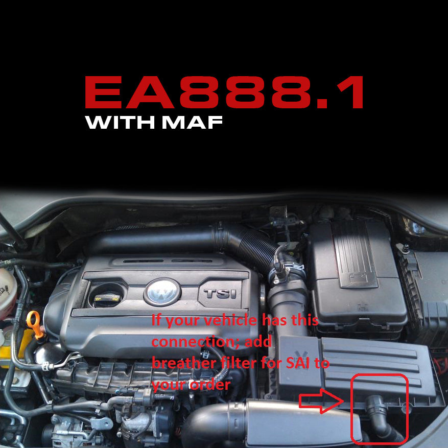 CTS Turbo 3" Air Intake System for 1.8TSI/2.0TSI (EA888.1 and EA888.3 non-MQB)
