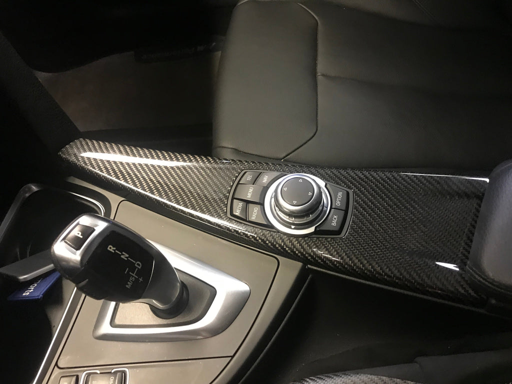 2012-2018 BMW 3 Series (F30 / F31) & 4 Series (F32 / F33 / F36) Dry Carbon Interior Trim Overlay Kit