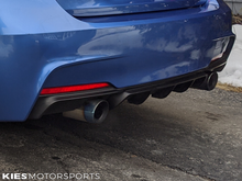Load image into Gallery viewer, 2012-2018 BMW 3 Series (F30 / F31) M Performance Style Rear Diffuser