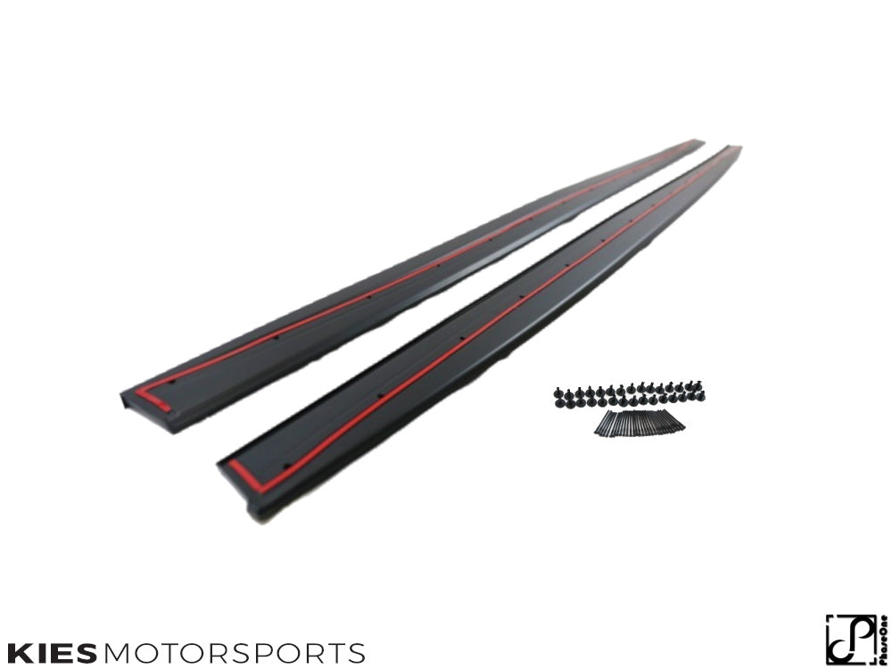 2014+ BMW 4 Series (F32) M Performance Style Side Skirt Extensions