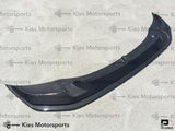 2014-2021 BMW M3 (F80) & M4 (F82 / F83) GTS Style Carbon Fiber Front Lip (Adjustable 2 Piece)