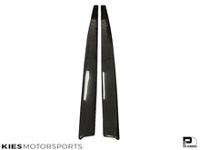Load image into Gallery viewer, BMW M3 M4 (F80 / F82) &amp; 3 Series (F30 / F31) &amp; 4 Series (F32 / F33) Carbon Fiber Aero Side Skirt Extensions