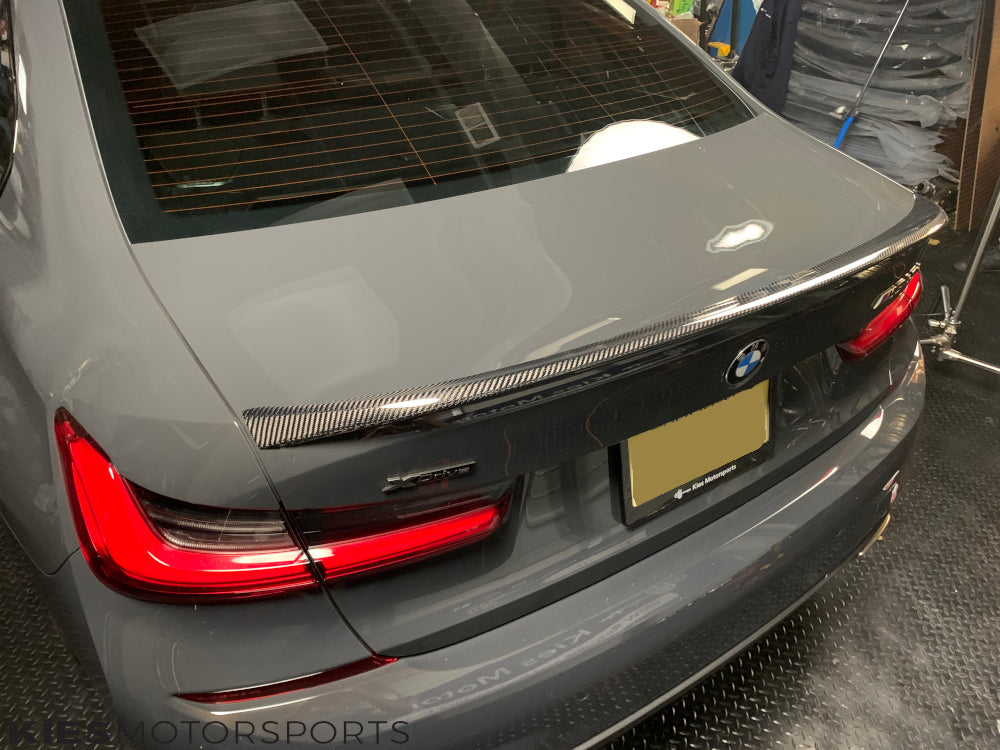 2019+ BMW 3 Series (G20) & M3 (G80) Modern Performance Carbon Fiber Trunk Spoiler