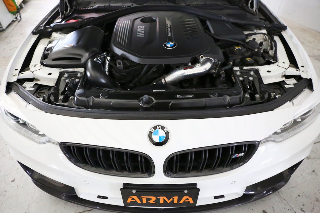 ARMA Speed BMW F30 340i B58 Carbon Fiber Cold Air Intake ARMABM3034-A