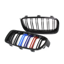 Load image into Gallery viewer, 2012-2018 BMW 3 Series (F30) M3 Style Kidney Grilles (Various Finishes)