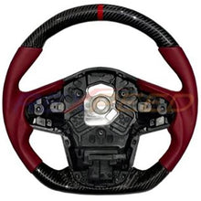 Load image into Gallery viewer, Rexpeed Carbon Fiber Red Leather Steering Wheel | 2020-2021 Toyota Supra (TS47R/M)