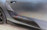Rexpeed V1 Cf Side Door Garnish-Gloss | 2020-2022 Toyota Supra (TS08)