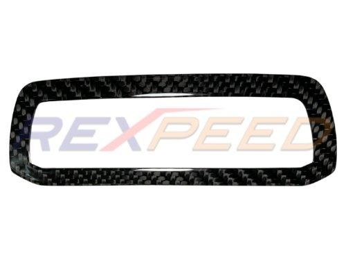 Rexpeed Carbon Fiber Cluster Switch Panel Badge | 2020-2021 Toyota Supra (TS20)
