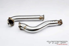 Load image into Gallery viewer, VRSF 3″ Stainless Steel Race Downpipes 2008 – 2010 BMW 535i &amp; 535xi E60 N54