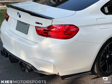 Load image into Gallery viewer, 2014-2021 BMW M3 (F80) &amp; M4 (F82 / F83) PSM Inspired Carbon Fiber Rear Diffuser