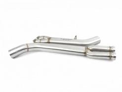 Alternative view of VRSF High Flow Single Mid-pipe Upgrade for 2015 – 2019 BMW M3 & M4 F80/F82 S55