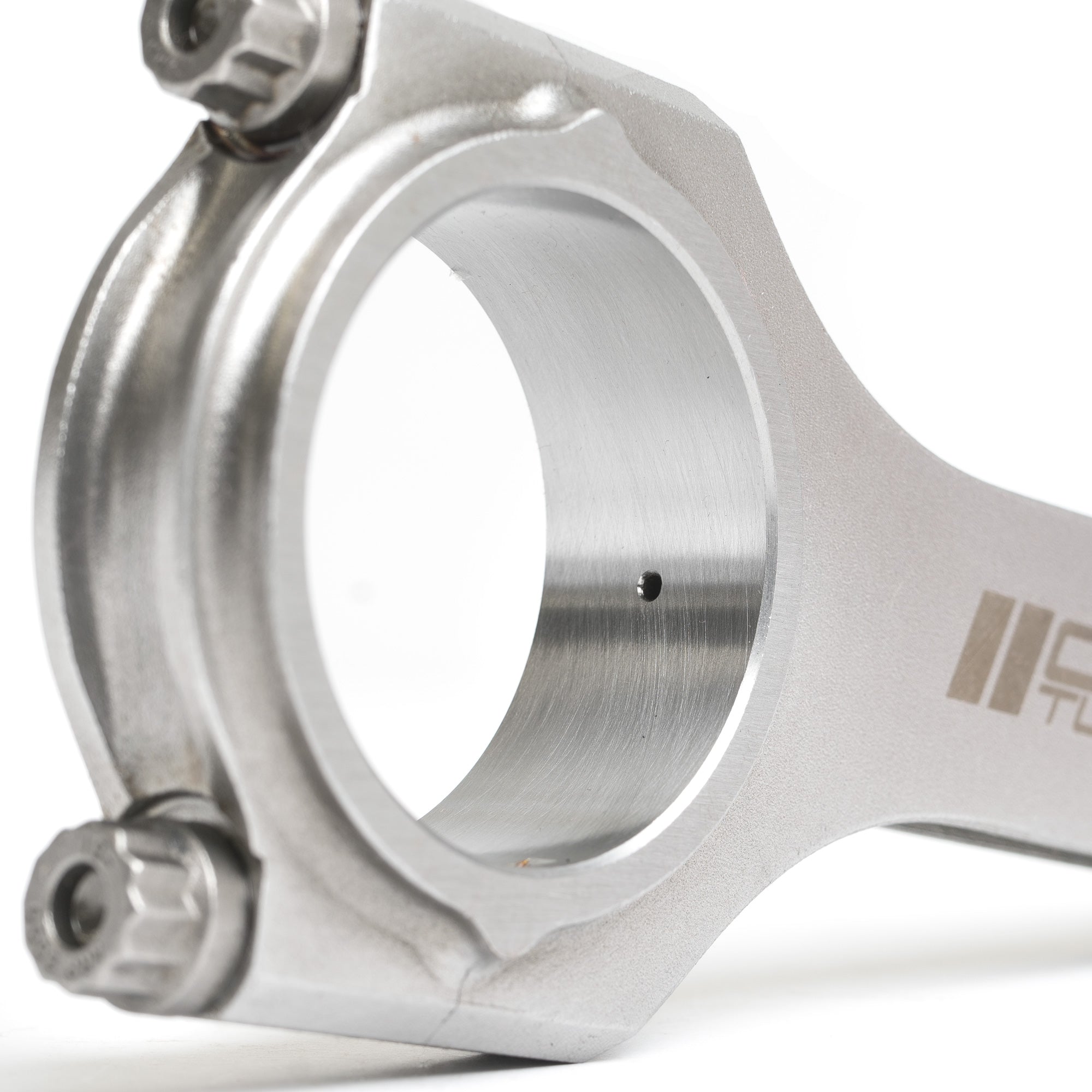 CTS Turbo Connecting Rods VW & Audi 144x19 Tapered Rifle Drilled | Fits 1.8T 20V 06A With Stock Pistons - Image 3