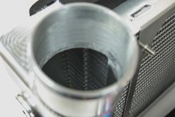 Alternative view of CSF 16-19 Ferrari 488 GTB/Spider 19-20 Pista High Performance Intercooler System - Black