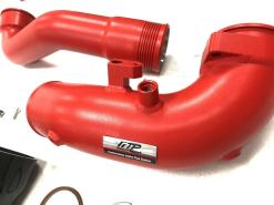 Alternative view of FTP BMW G20 B58 3.0T charge pipe ( A90 supra) RED color B58 Gen2