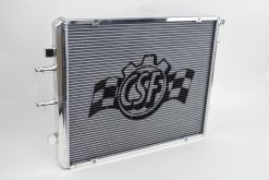 Alternative view of CSF 2014+ BMW M3/M4 (F8X) Front Mount Heat Exchanger w/Rock Guard