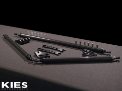 KIES Executive Line G8x S58 Carbon Fiber Strut Brace | G80, G81 M3, G82, G83 M4, G87