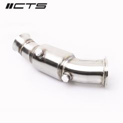 Alternative view of CTS Turbo 3.5" High-Flow CAT BMW N55 (Pneumatic Wastegate)
