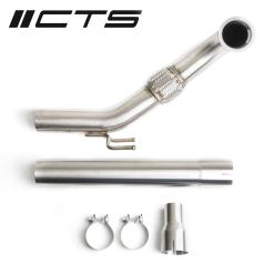 Alternative view of CTS Turbo Gen3 TSI 1.8T/2.0T Exhaust Downpipe