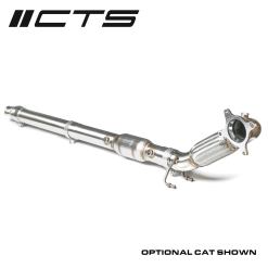 Alternative view of CTS Turbo Audi/VW 2.0T FWD Exhaust Downpipe (MK5, MK6, 8P A3, 8J TT)