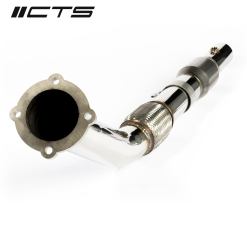 Alternative view of CTS Turbo MK4 1.8T Downpipe High-Flow Cat