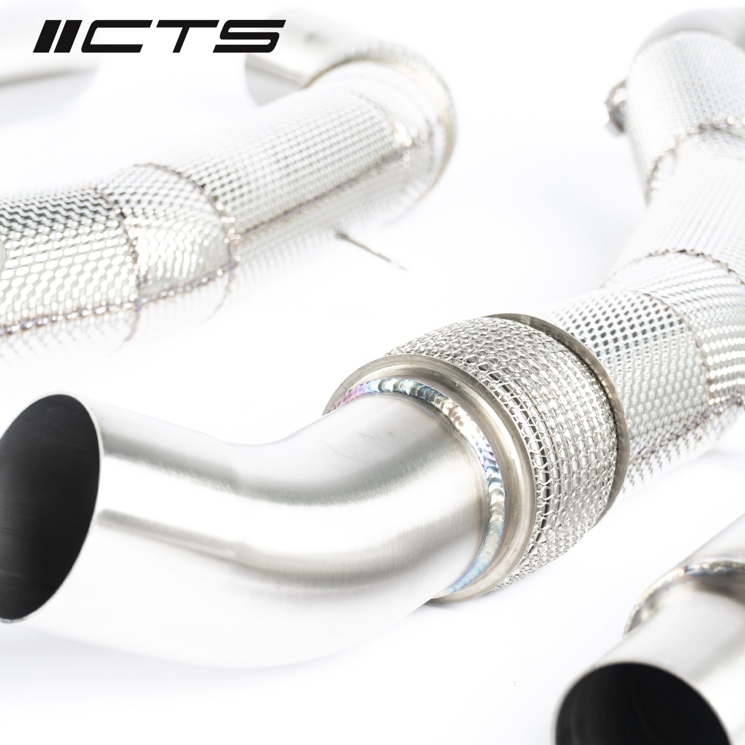 CTS Turbo Audi C7/C7.5 S6/S7/RS7 4.0T Cast Downpipe Race Set - Image 3