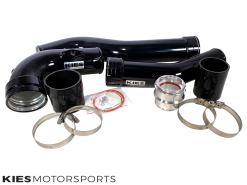 Alternative view of Kies Motorsports BMW F2X F3X N20 N26 Charge Pipe Boost Pipe Combo