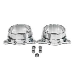 Alternative view of F90 F92 M5 M8 BILLET METHANOL NOZZLE ADAPTERS